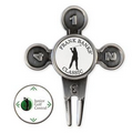 Who Goes First Golf Divot Tool